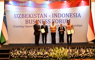 Бахтиёр Саидов Ўзбекистон-Индонезия бизнес-форумида иштирок этди