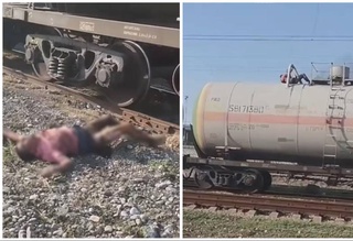 Andijonda temir yoʻldagi sisternaga chiqib olgan erkakni tok urdi