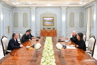 Президенти Ӯзбекистон ҷонибдори густариши ҳамкорӣ бо Олмон аст