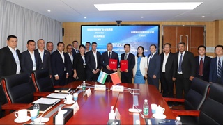 Делегация во главе с генеральным директором ГП «Навоийуран» Джамалом Файзуллаевым посетила Китай