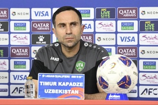 "BAA bosh murabbiyi uchun bu oʻyin terma jamoada ilk oʻyin" — Temur Kapadze