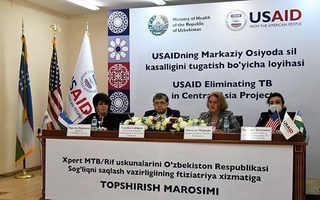 USAID передало 30 аппаратов GeneXpert Минздраву Узбекистана
