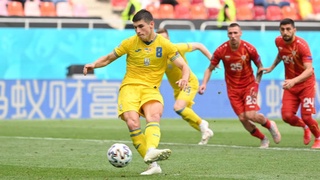 Украина на нервах проходит Северную Македонию, не забив пенальти