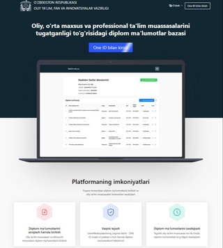 Өзбекстандағы бітірушілерді жинайтын платформа жасалды