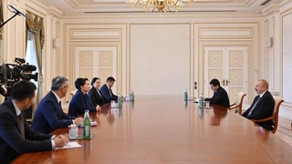 The Chairman of the Senate of the Oliy Majlis met with the President of the Republic of Azerbaijan