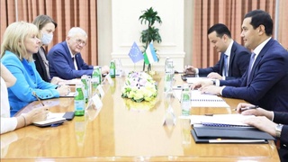 Европа Иттифоқининг Марказий Осиё бўйича янги Махсус вакили билан учрашув бўлиб ўтди