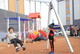 Yangi Namangan tumanida munitsipal uylar foydalanishga topshirildi