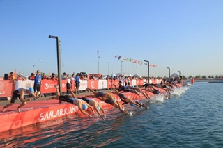 Samarqandda harbiylar oʻrtasida triatlon sport turi boʻyicha 25-jahon chempionati boshlandi