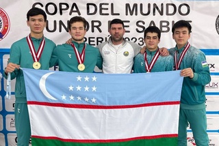 Золотые награды от наших молодых саблистов на этапе Кубка мира в Перу