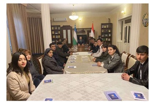 Тожикистонда таҳсил олаётган ўзбекистонлик талабалар билан мулоқот ўтказилди