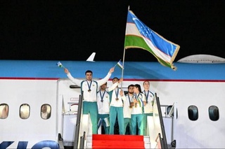 The Olympic team of Uzbekistan was solemnly welcomed in Tashkent