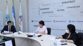 Состоялось заседание Комитета Сената Олий Мажлиса по вопросам женщин и гендерного равенства