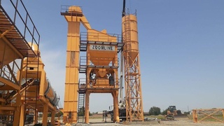 Ховос туманида асфальт-бетон заводи иш бошлади