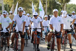 В Навои прошел эковеломарафон