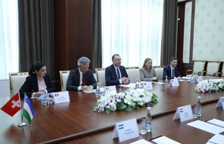 Швейцария Ұлттық банкінің төрағасымен кездесу