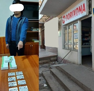 Kuchli taʼsir qiluvchi dori vositalarini sotayotgan dorixona aniqlandi