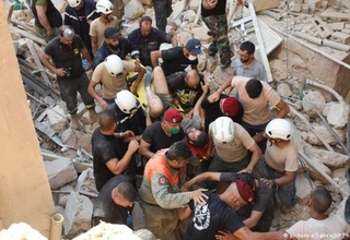 Livanda besh qavatli binoning qulab tushishi oqibatida olti kishi halok bo'ldi