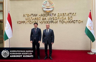 Делегация Узбекистана во главе с директором Агентства по противодействию коррупции находится с визитом в Таджикистане