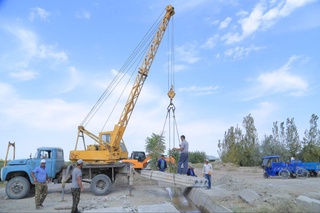 Республика ишчи гуруҳи Шофирконда бўлди