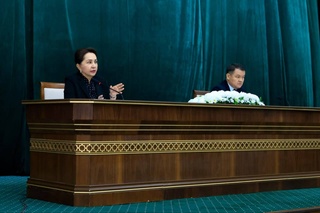 В Турткульском районе состоялось выездное заседание Национального совета по противодействию коррупции