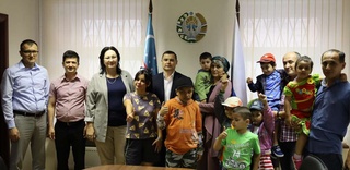 9 nafar ijtimoiy himoyaga muhtoj oʻzbekistonlik bolalar Vatanga qaytarildi