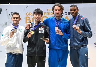 A swordsman from Uzbekistan won bronze at the Grand Prix tournament in Bogota