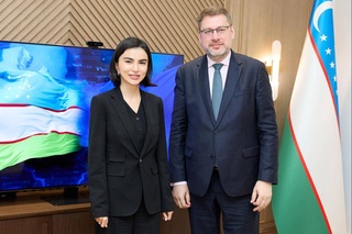 Саида Мирзиёева провела встречу со Спецпредставителем Европейского союза по Центральной Азии