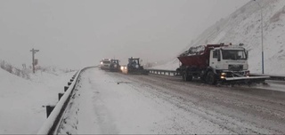 На перевале «Камчик» идет снег