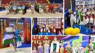 Сборная Узбекистана по художественной гимнастике достойно выступила на международном турнире в Китае