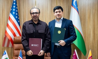 Агентство Uzcosmos и университет American University of Technology подписали меморандум о сотрудничестве
