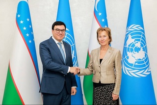 В Министерстве природных ресурсов состоялась встреча с заместителем генерального секретаря ООН