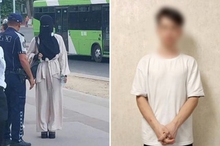 Toshkentda yuzini aniqlab boʻlmas darajada yopib yurgan yigit ushlandi