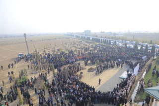 Наманганда 65 гектарлик «Янги Ўзбекистон боғи» барпо этилмоқда