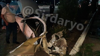 Sirdaryoda “Lasetti”da gaz balloni portlab ketdi