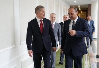 Абдулла Арипов провел встречу с главой Башкортостана