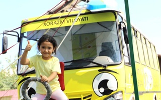 В Хорезмской области «мобильные группы» пополнились детьми из отдаленных районов, где не было ДОО