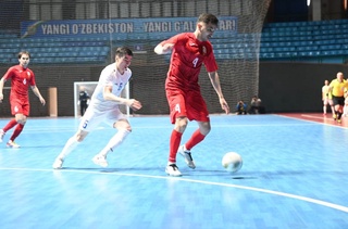 Футзалчиларимиз иккала ўйинда ҳам Қирғизистон термасидан устун келди