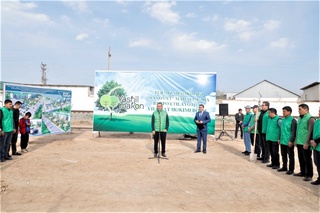 Termiz shahri va Termiz tumanida yangi bogʻlar tashkil etilmoqda