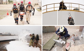 Газ конларида фавқулодда вазиятларни олдини олишга қаратилган ўқув машғулотлари ўтказилди