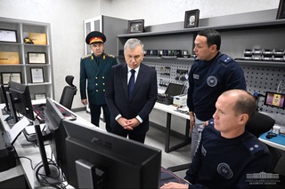 Аҳоли осойишталигини таъминлаш тизими кўздан кечирилди