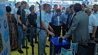 Инновационные проекты и разработки были представлены на промышленной ярмарке в Нукусе