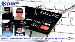 454 нафар фуқаронинг банк карталаридаги пулларни ўзлаштирган гуруҳ қўлга олинди