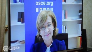 Первый заместитель Председателя Сената встретился с представителем ОБСЕ по вопросам СМИ