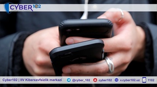 Банк картаси бошқаруви мавжуд мобил қурилмаларни бошқаларга беришда огоҳ бўлинг! 