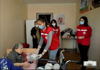 Қизил ярим ой жамияти ижтимоий муҳтожларга 103 295 760 сўм миқдорида моддий ёрдам пули ажратди