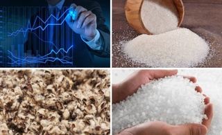 На Узбекской республиканской товарно-сырьевой бирже» снизились цены на сахар, шелуху и полиэтилен