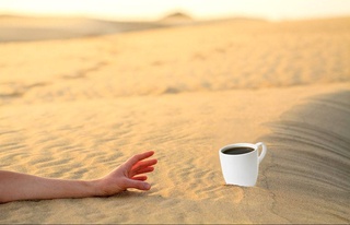 В жаркую погоду лучше воздержаться от кофе