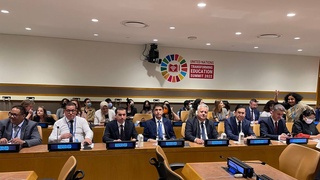 Oʻzbekiston delegatsiyasi BMTning Taʼlimni transformatsiyasi qilish sammitida qatnashmoqda