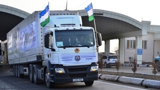 Ўзбекистон Тожикистонга навбатдаги инсонпарварлик ёрдамини жўнатди