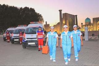 ШҲТ саммити кунлари Самарқанд шаҳри аҳолисига тиббий ёрдам кўрсатиш тартиби маълум қилинди